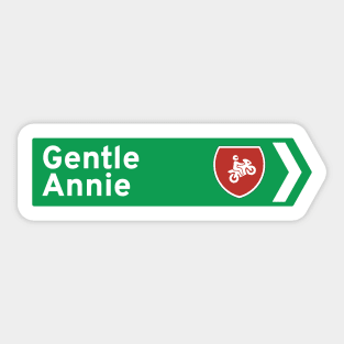 Gentle Annie Taihape-Napier New Zealand Sticker
